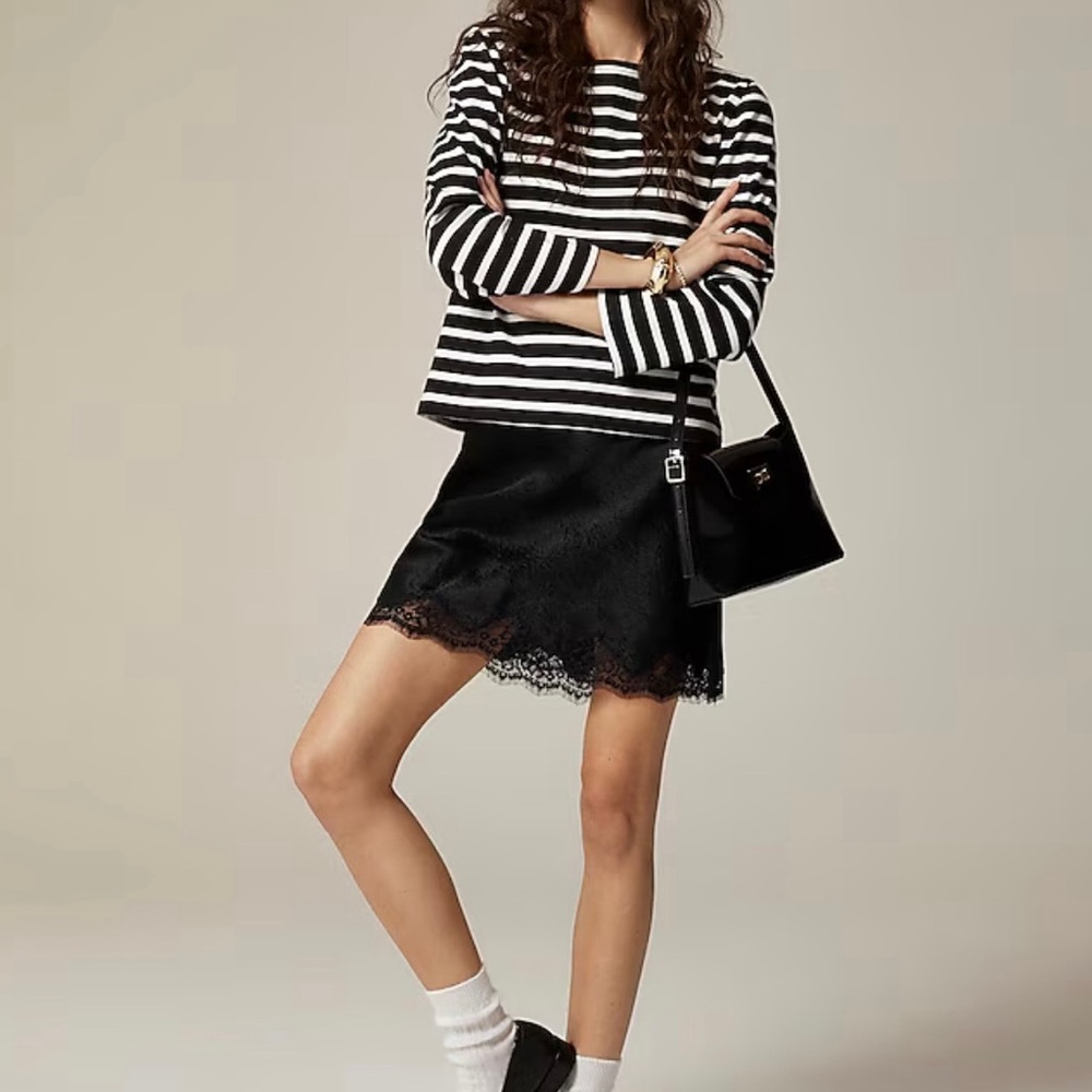 J.Crew Classic Mariner Boatneck Shirt- Large